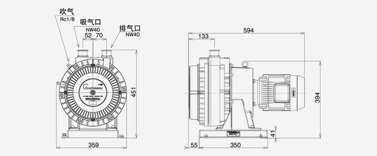 ISPC-1000無(wú)油渦旋式真空泵優(yōu)勢(shì)